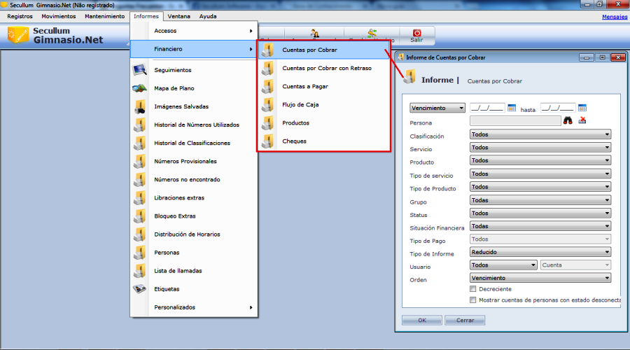 Informes Financieiros