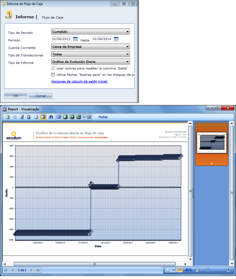 Informe Fujo de Caja